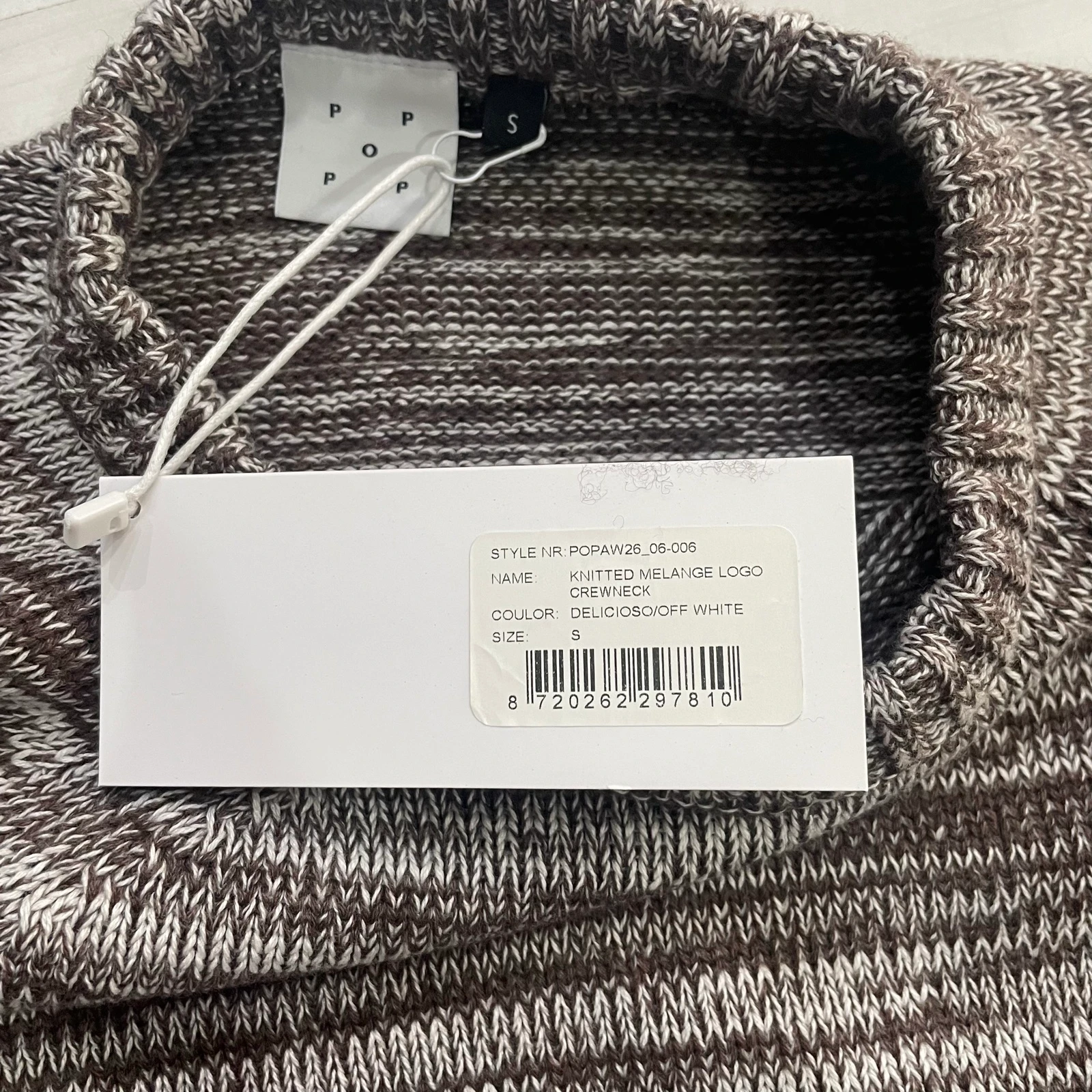 Jersey Pop Trading Company Encolure Rond Tricot Mélange – photo 6